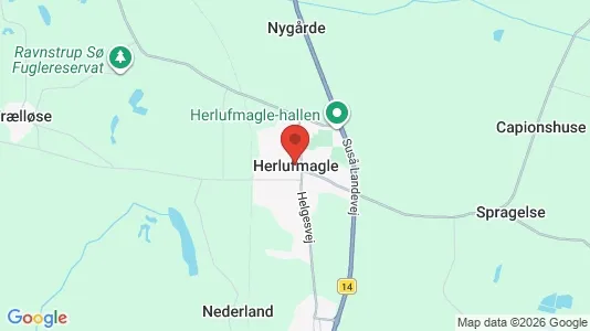 Erhvervslejemål til salg i Herlufmagle - Foto fra Google Street View