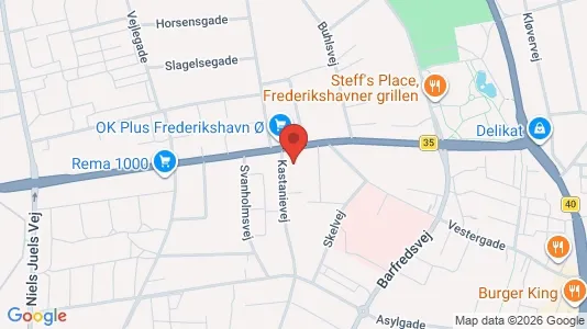Boligudlejningsejendomme til salg i Frederikshavn - Foto fra Google Street View