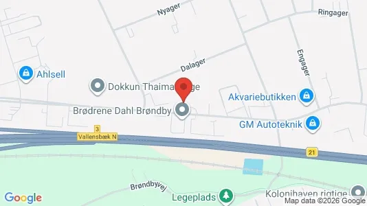 Lagerlokaler til salg i Brøndby - Foto fra Google Street View
