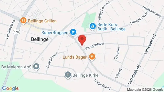 Erhvervslejemål til salg i Odense SV - kort over placeringen