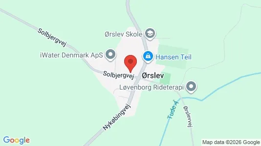 Boligudlejningsejendomme til salg i Slagelse - kort over placeringen