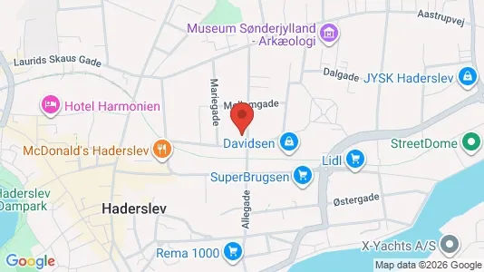 Kontorlokaler til salg i Haderslev - Foto fra Google Street View