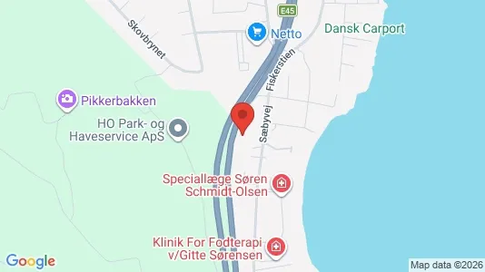 Erhvervsgrunde til salg i Frederikshavn - Foto fra Google Street View
