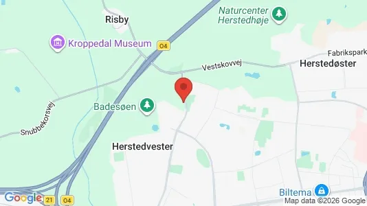 Hoteller til salg i Albertslund - kort over placeringen