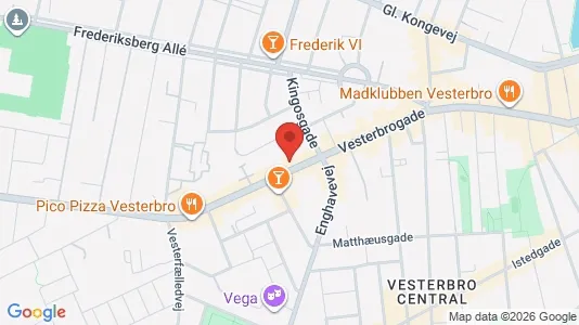 Erhvervslejemål til salg i Vesterbro - Foto fra Google Street View