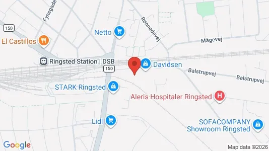 Erhvervslejemål til salg i Ringsted - Foto fra Google Street View