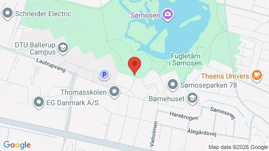 Erhvervslejemål til salg i Ballerup - kort over placeringen