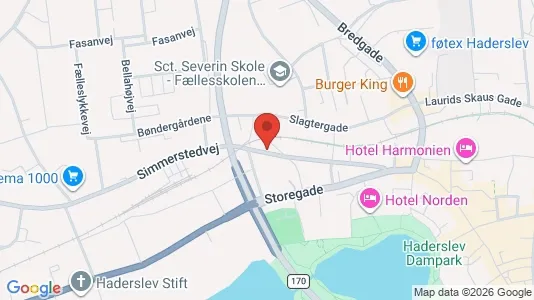 Boligudlejningsejendomme til salg i Haderslev - Foto fra Google Street View