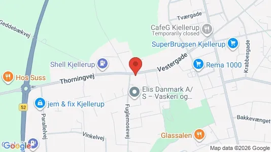 Kontorlokaler til salg i Kjellerup - Foto fra Google Street View