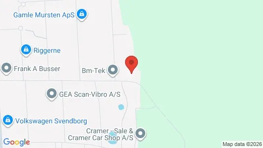 Lagerlokaler til salg i Svendborg - Foto fra Google Street View
