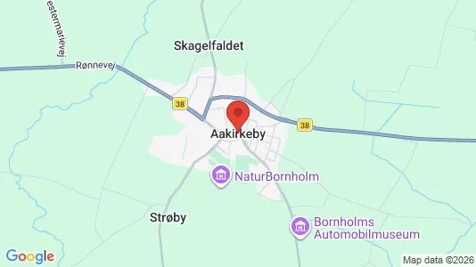 Boligudlejningsejendomme til salg i Aakirkeby - Foto fra Google Street View