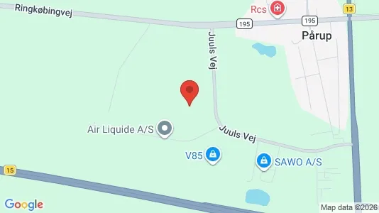 Erhvervsgrunde til salg i Engesvang - Foto fra Google Street View