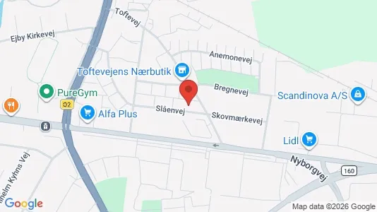 Erhvervslejemål til salg i Odense SØ - Foto fra Google Street View