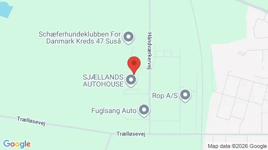 Erhvervsgrunde til salg i Herlufmagle - Foto fra Google Street View