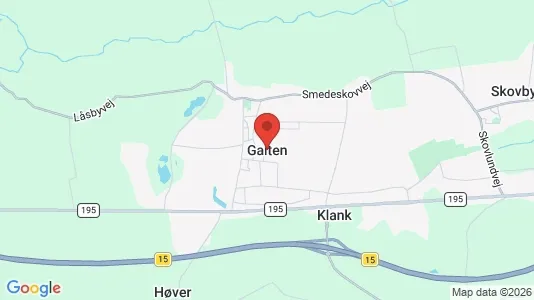 Erhvervsgrunde til salg i Galten - Foto fra Google Street View