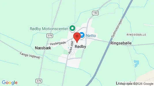 Hoteller til salg i Rødby - Foto fra Google Street View