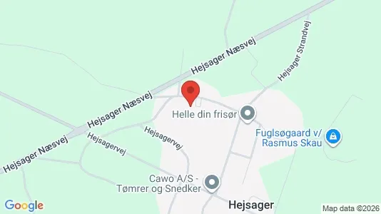 Erhvervslejemål til salg i Haderslev - kort over placeringen