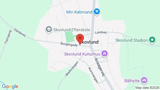 Erhvervslejemål til salg i Ansager - kort over placeringen